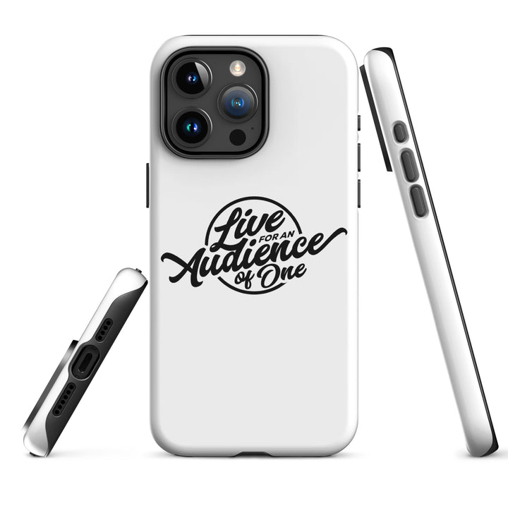 Christian Phone Case Audience of One White for iPhone® iPhone® Phone Cases   