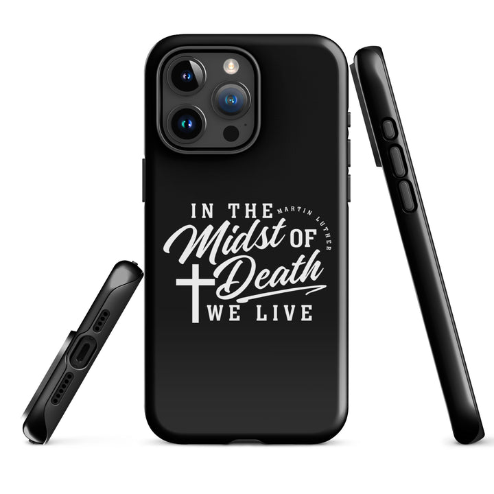 Christian Phone Case Midst of Death Black for iPhone® iPhone® Phone Cases   