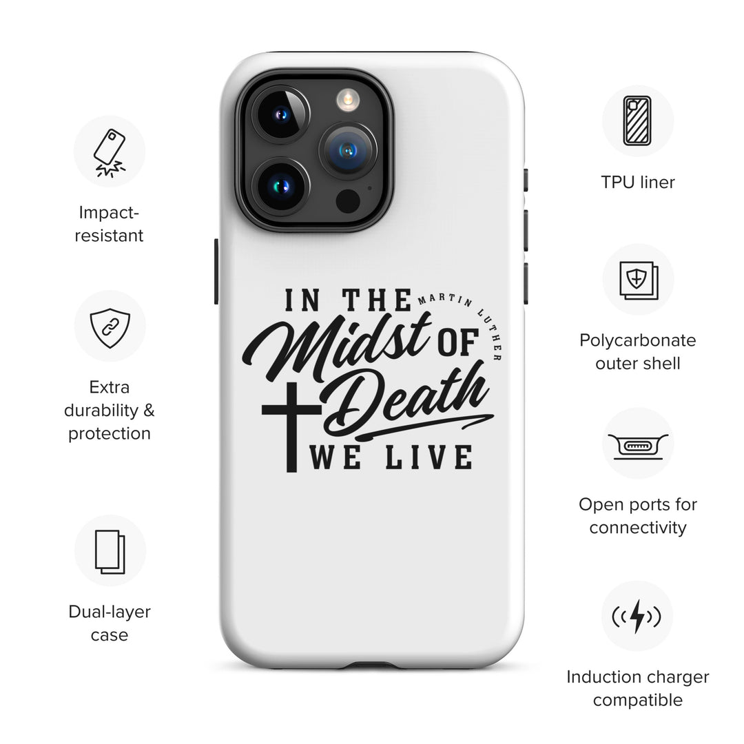 Christian Phone Case Midst of Death White for iPhone® iPhone® Phone Cases   