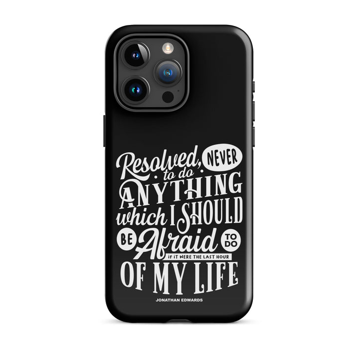 Christian Phone Case Last Hour Black for iPhone® iPhone® Phone Cases Glossy iPhone 15 Pro Max 