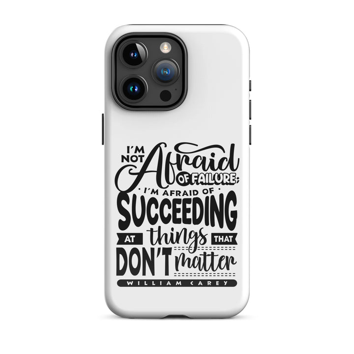 Christian Phone Case Things That Matter White for iPhone® iPhone® Phone Cases Glossy iPhone 15 Pro Max 