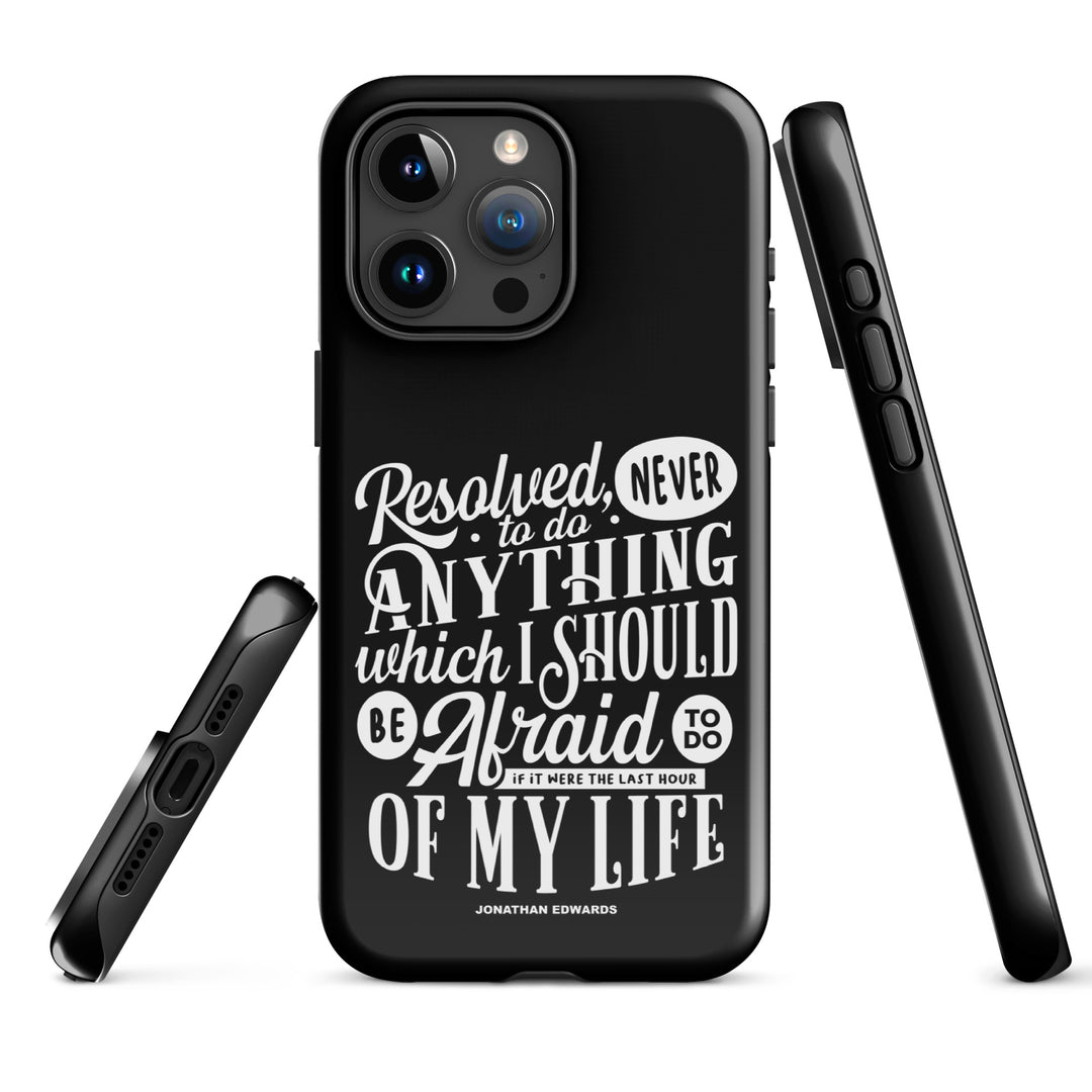 Christian Phone Case Last Hour Black for iPhone® iPhone® Phone Cases   