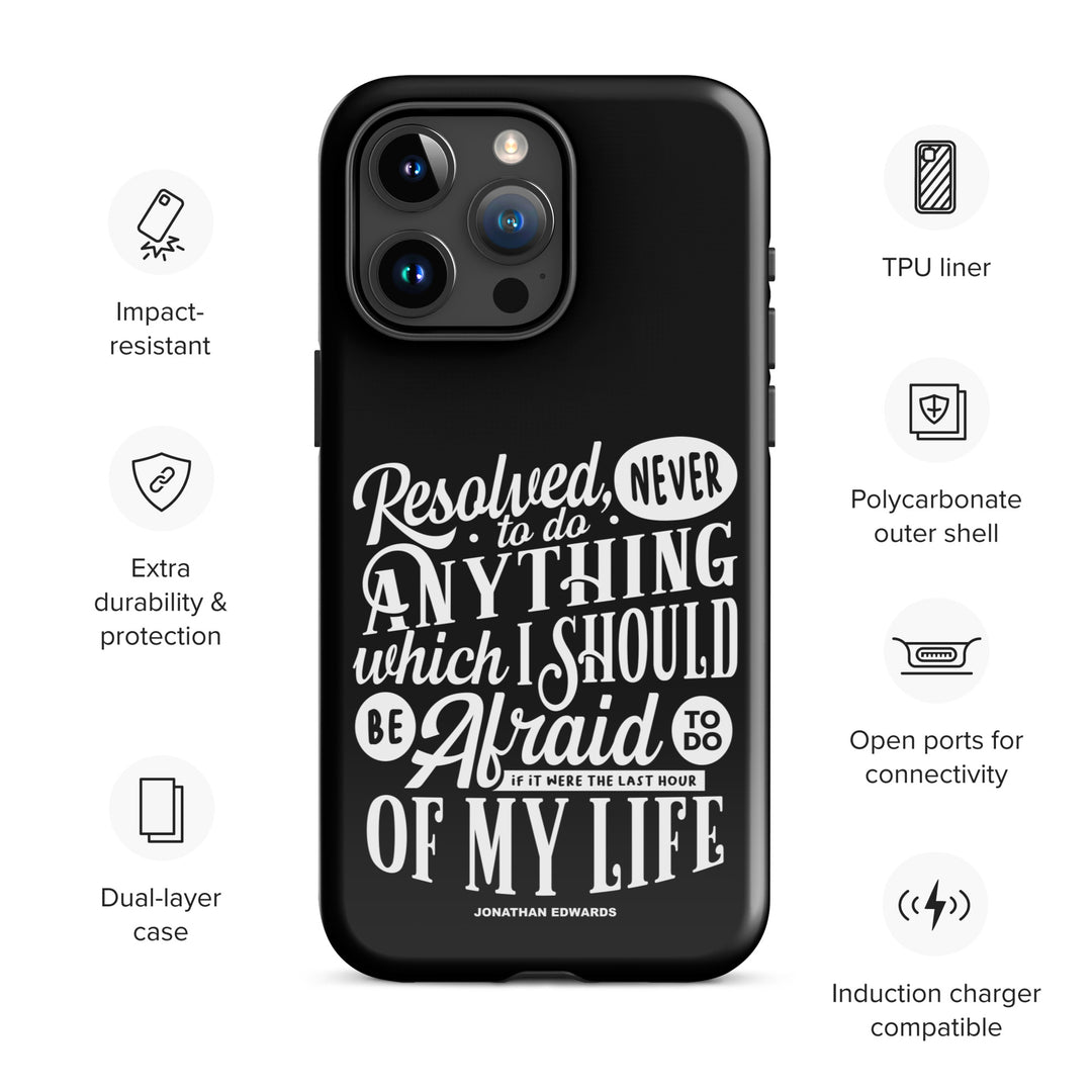 Christian Phone Case Last Hour Black for iPhone® iPhone® Phone Cases   