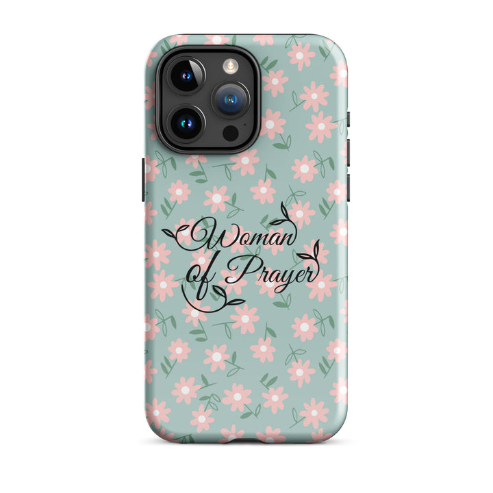 Christian Phone Case Woman of Prayer Daisy for iPhone® iPhone® Phone Cases Glossy iPhone 15 Pro Max 