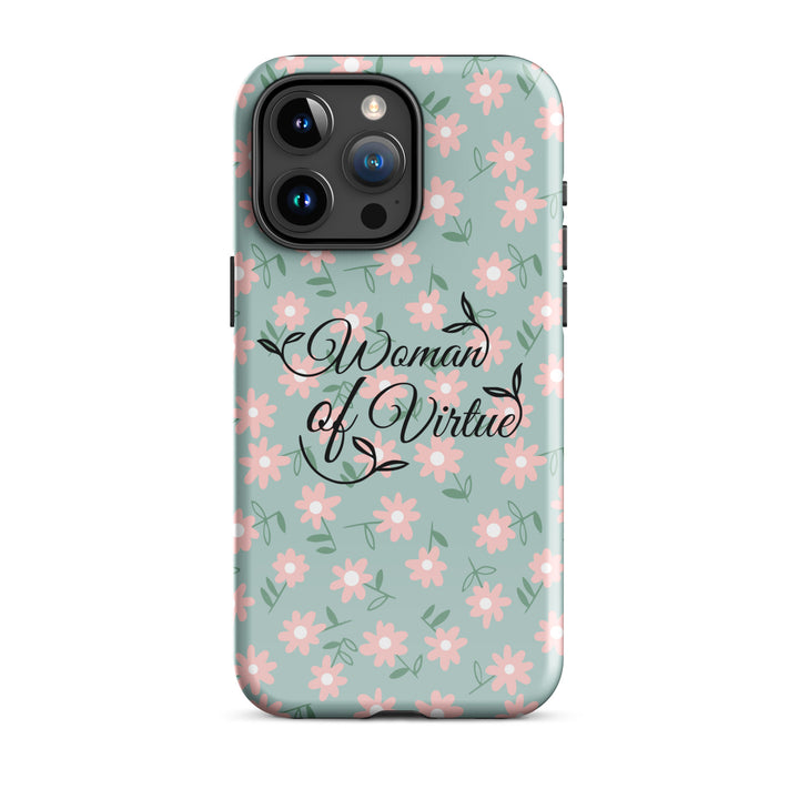 Christian Phone Case Woman of Virtue Daisy for iPhone® iPhone® Phone Cases Glossy iPhone 15 Pro Max 