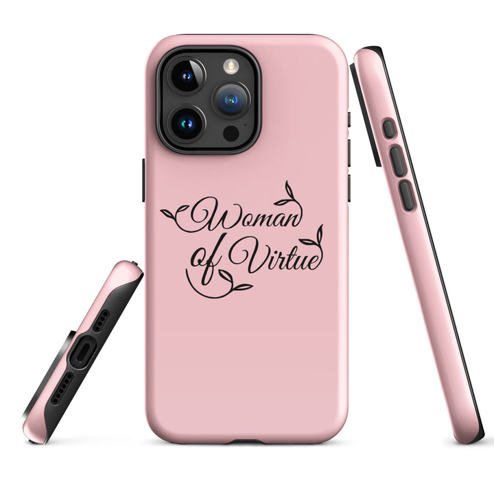 Christian Phone Case Woman of Virtue Pink for iPhone® iPhone® Phone Cases   