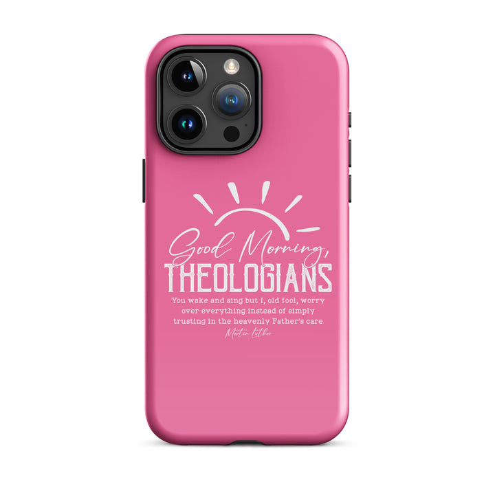 Christian Phone Case Luther's Theologians Pink for iPhone® iPhone® Phone Cases Glossy iPhone 15 Pro Max 