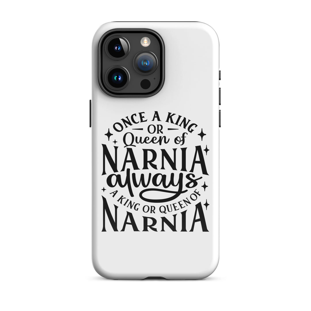 Christian Phone Case King or Queen Narnia White for iPhone® iPhone® Phone Cases Glossy iPhone 15 Pro Max 