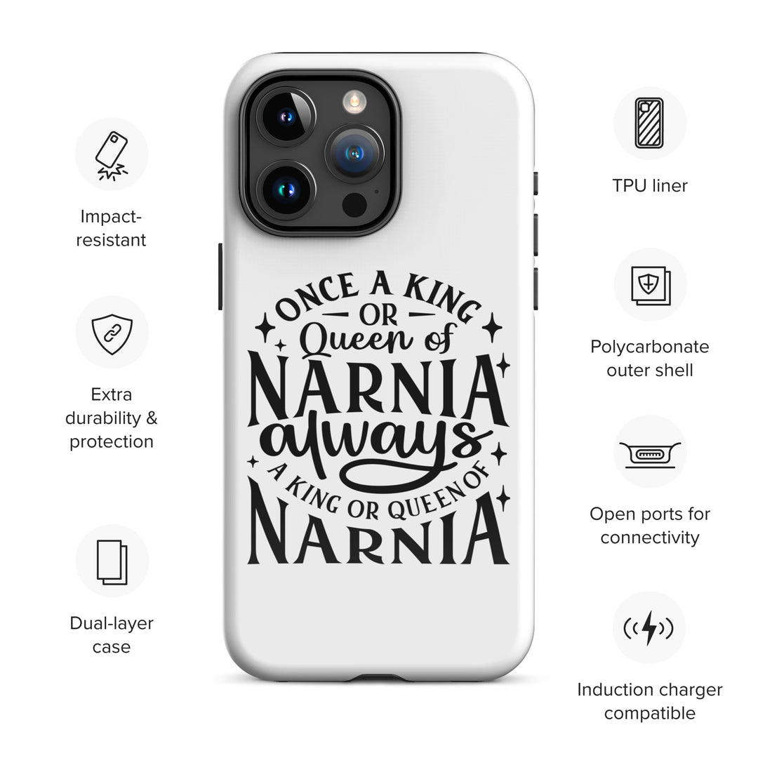 Christian Phone Case King or Queen Narnia White for iPhone® iPhone® Phone Cases   