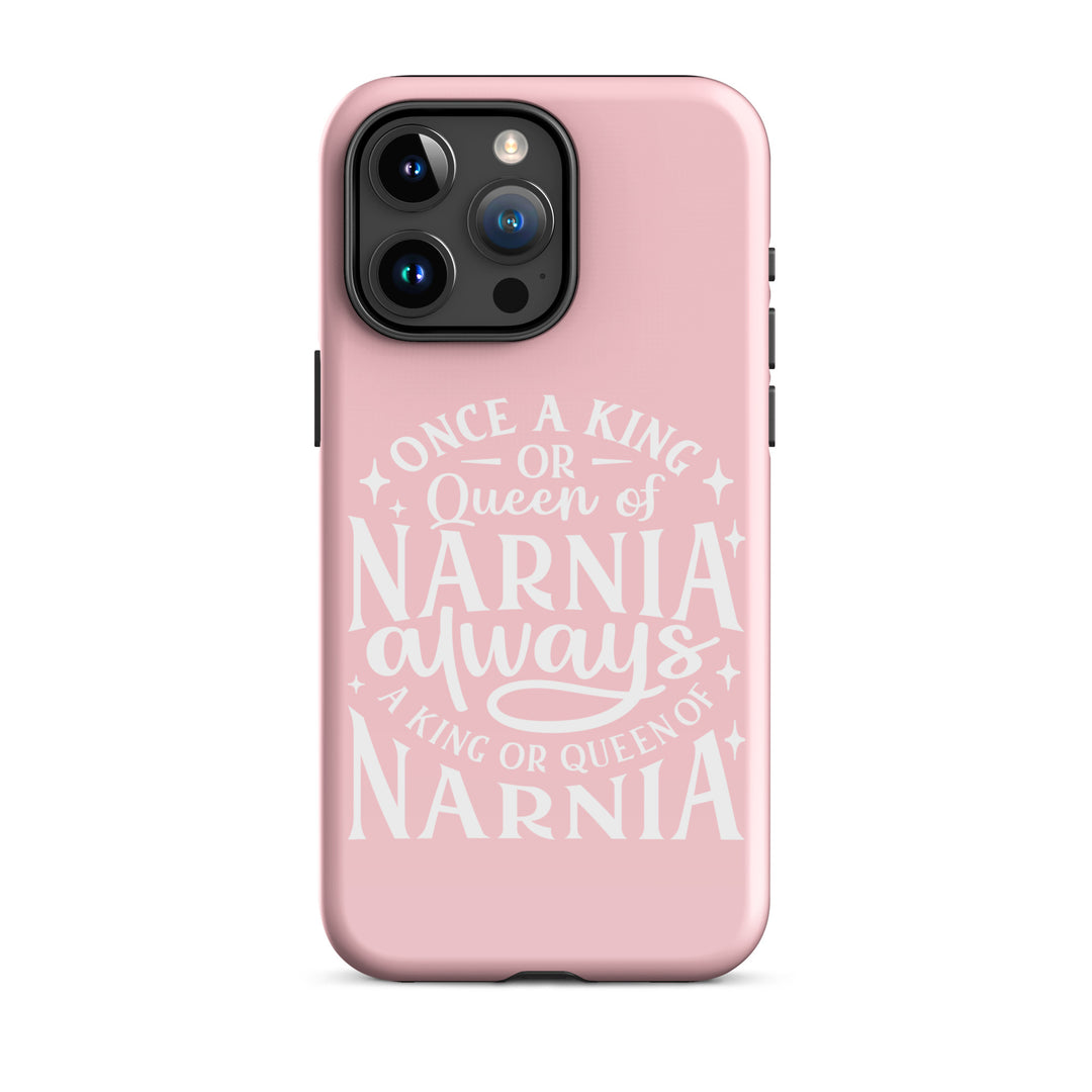 Christian Phone Case King or Queen Narnia Pink for iPhone® iPhone® Phone Cases Glossy iPhone 15 Pro Max 