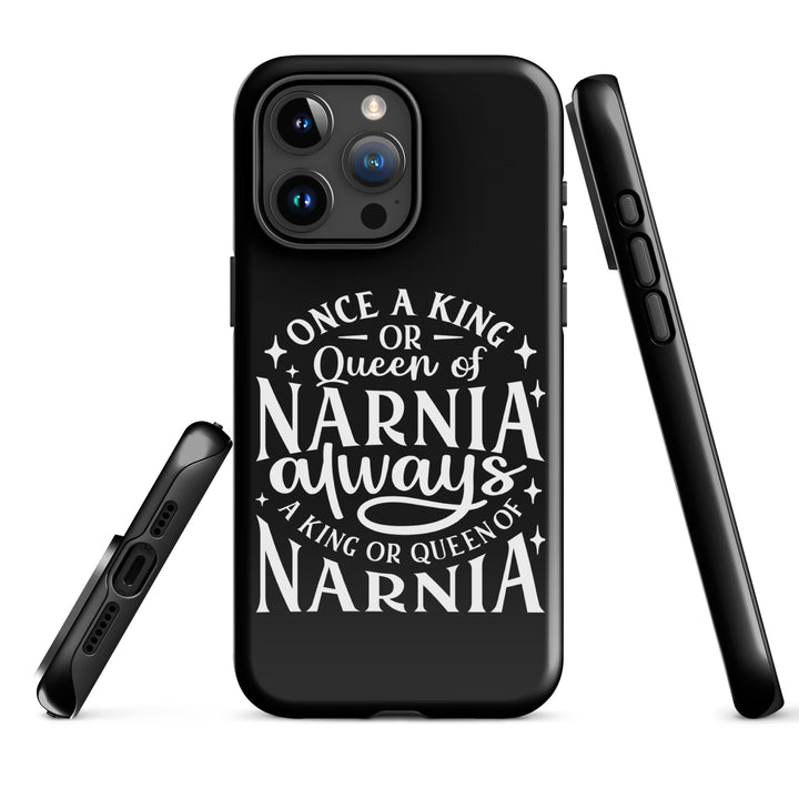 Christian Phone Case King or Queen Narnia Black for iPhone® iPhone® Phone Cases   