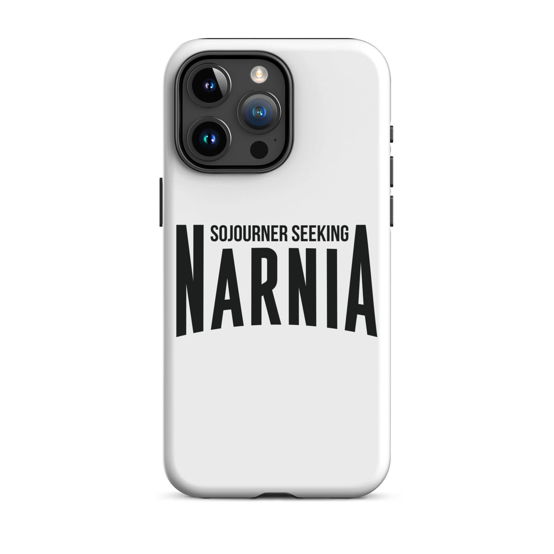 Christian Phone Case Sojourner Seeking Narnia White for iPhone® iPhone® Phone Cases Glossy iPhone 15 Pro Max 