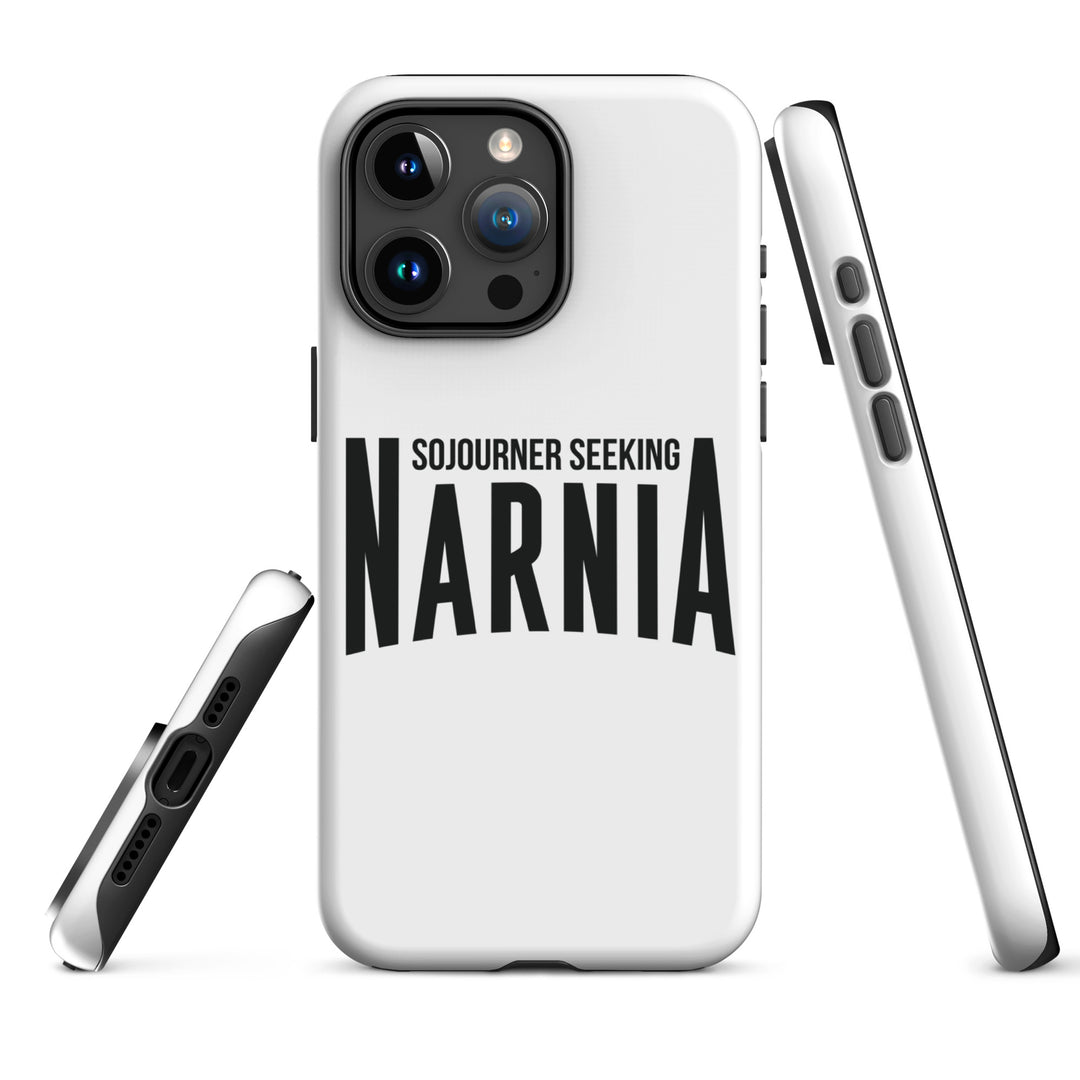 Christian Phone Case Sojourner Seeking Narnia White for iPhone® iPhone® Phone Cases   