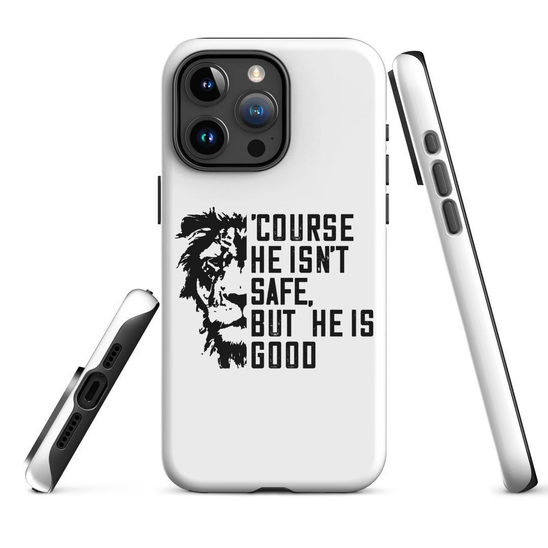 Christian Phone Case 'Course He Isn't Safe White for iPhone® iPhone® Phone Cases   