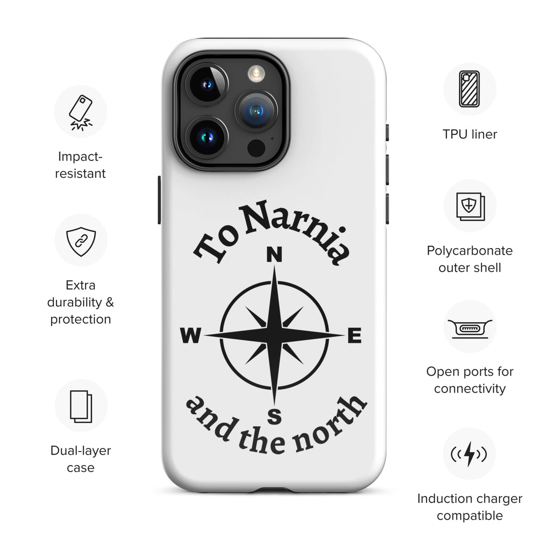 Christian Phone Case To Narnia White Christian Phone Case for iPhone® iPhone® Phone Cases   