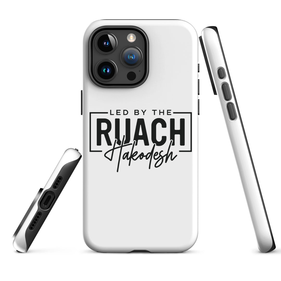 Christian Phone Case Led By Ruach Hakodesh White for iPhone® iPhone® Phone Cases   