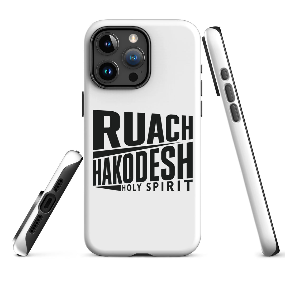 Christian Phone Case Ruach Hakodesh Holy Spirit White for iPhone® iPhone® Phone Cases   