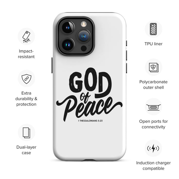 Christian Phone Case God of Peace White for iPhone® iPhone® Phone Cases   