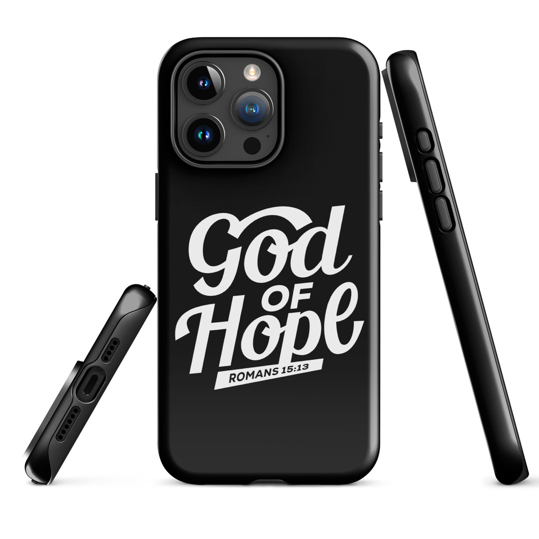 Christian Phone Case God of Hope Black for iPhone® iPhone® Phone Cases   