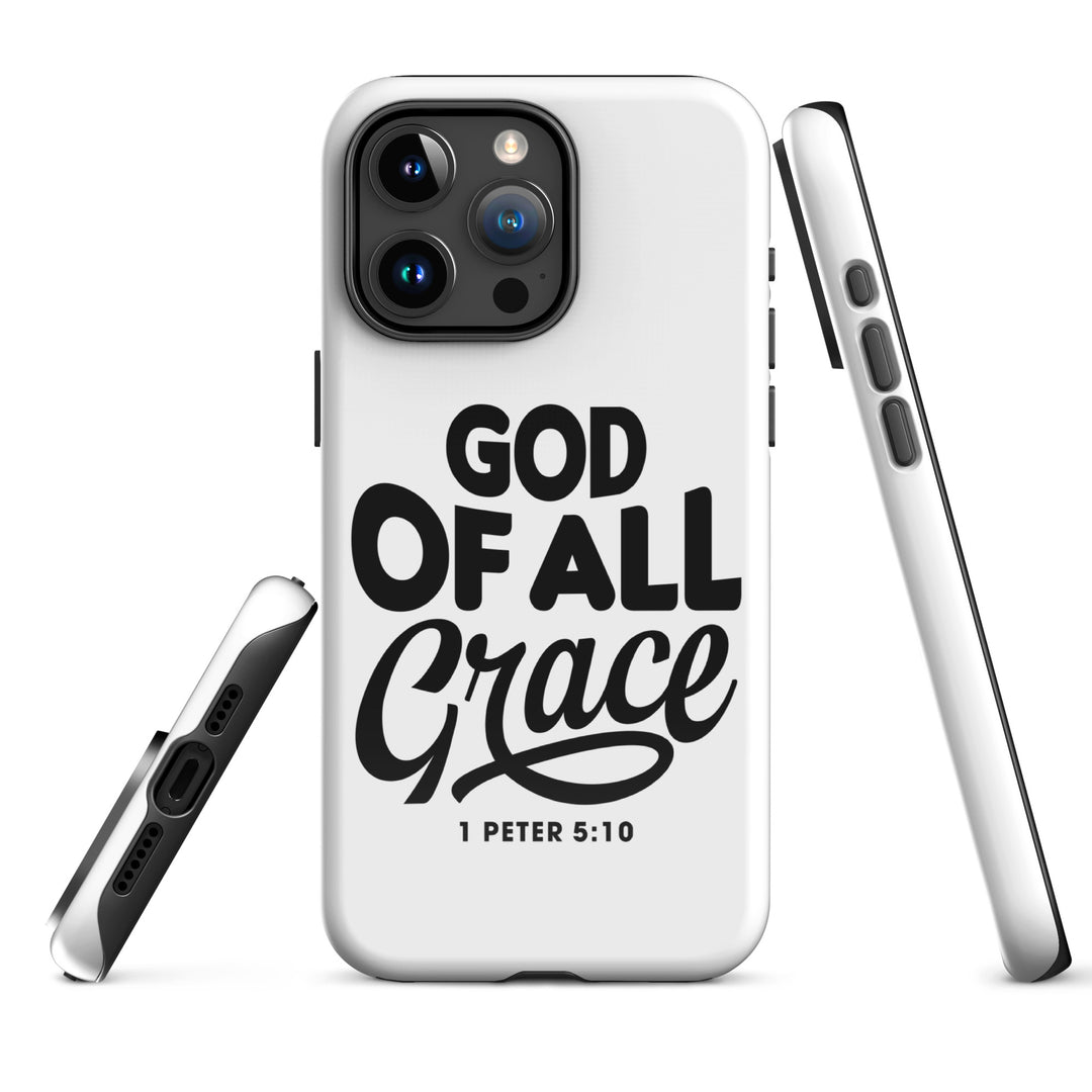 Christian Phone Case God of All Grace White for iPhone® iPhone® Phone Cases   