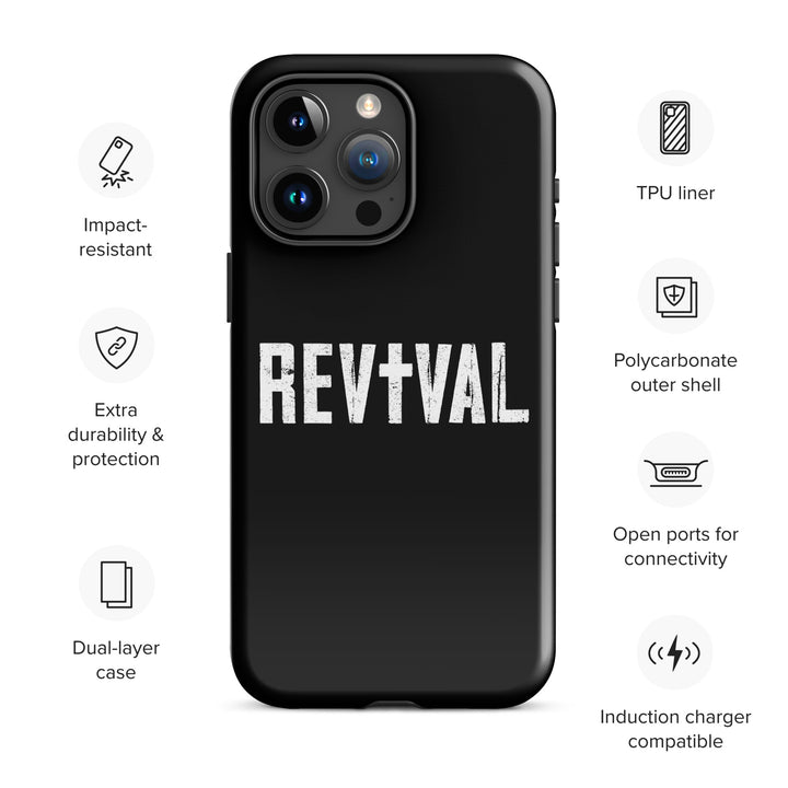 Christian Phone Case Revival Black for iPhone® iPhone® Phone Cases   