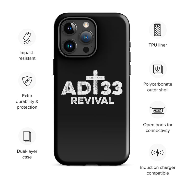 Christian Phone Case AD 33 Revival Black for iPhone® iPhone® Phone Cases   