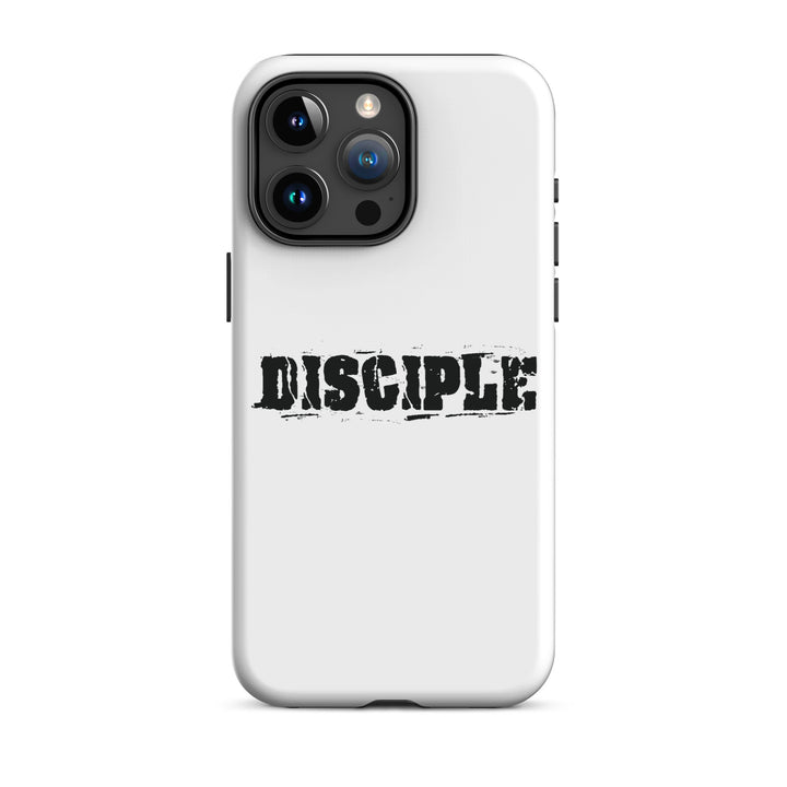 Christian Phone Case Disciple White for iPhone® iPhone® Phone Cases Glossy iPhone 15 Pro Max 