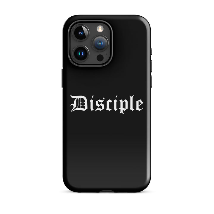 Christian Phone Case Disciple Black for iPhone® iPhone® Phone Cases Glossy iPhone 15 Pro Max 