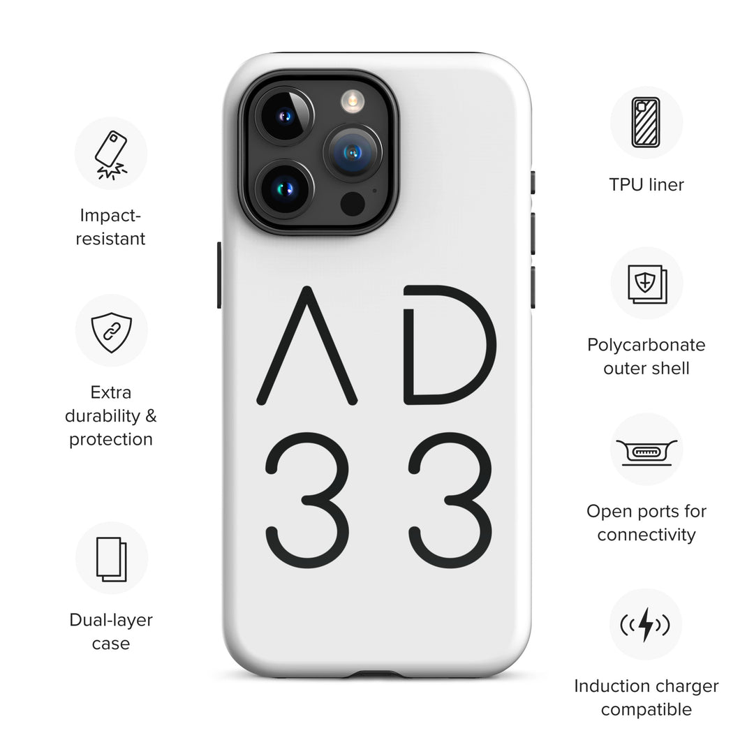 Christian Phone Case AD 33 White for iPhone® iPhone® Phone Cases   