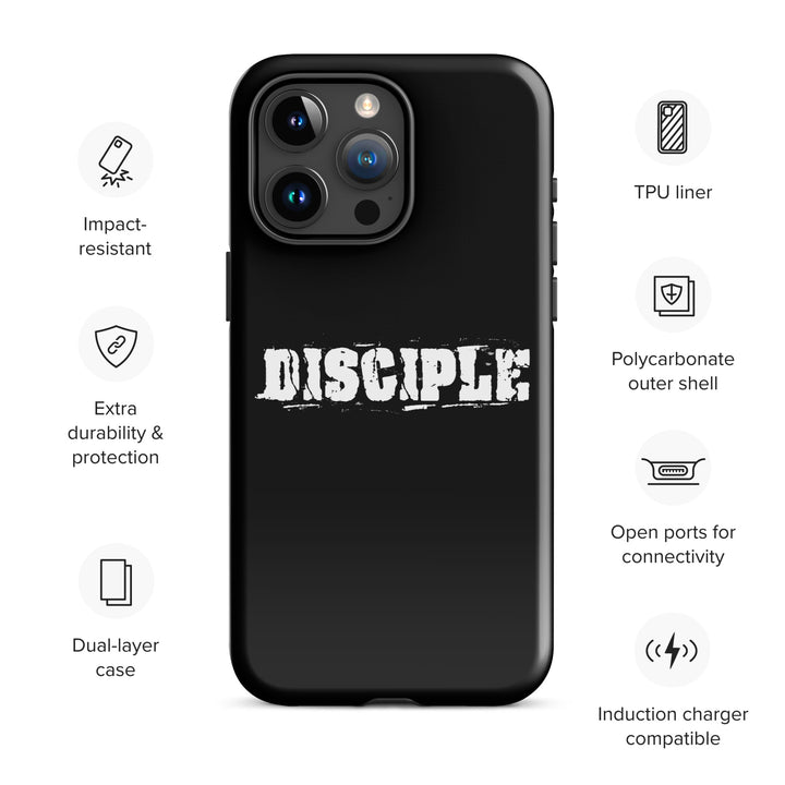 Christian Phone Case Disciple Black for iPhone® iPhone® Phone Cases   