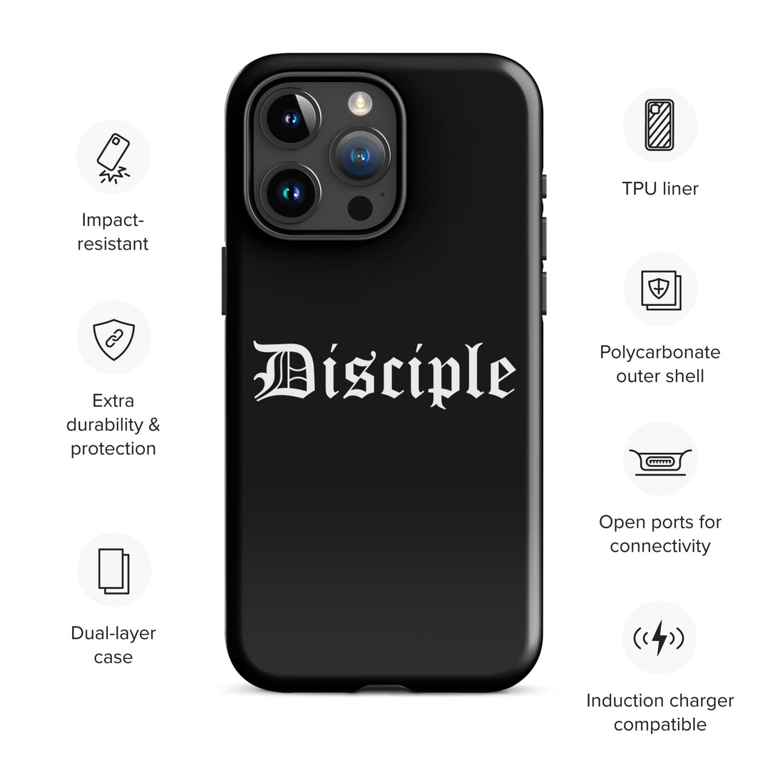 Christian Phone Case Disciple Black for iPhone® iPhone® Phone Cases   