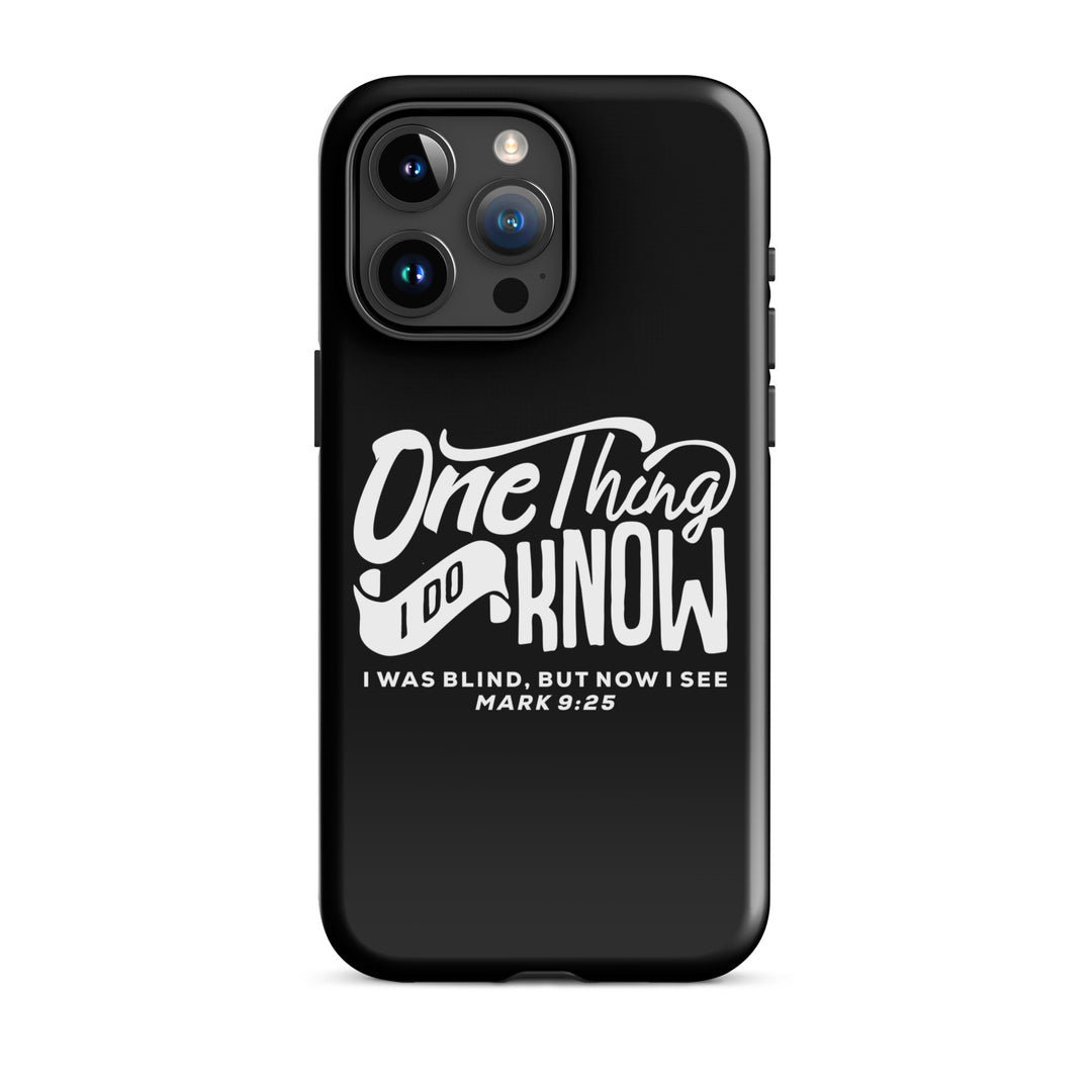 Christian Phone Case Now I See Black for iPhone® iPhone® Phone Cases Glossy iPhone 15 Pro Max 