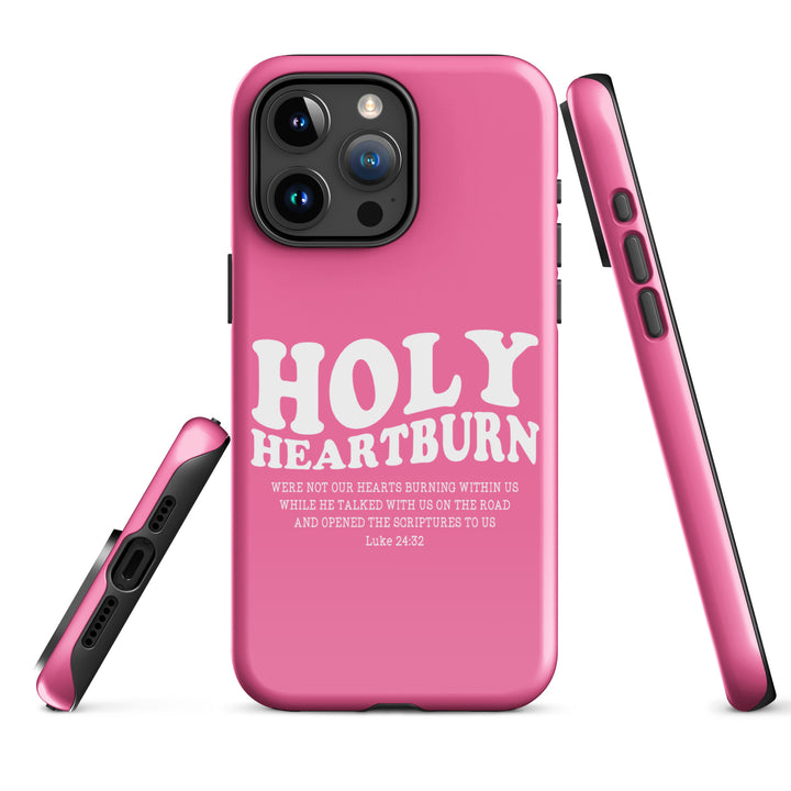 Christian Phone Case Holy Heartburn Pink  for iPhone® iPhone® Phone Cases   