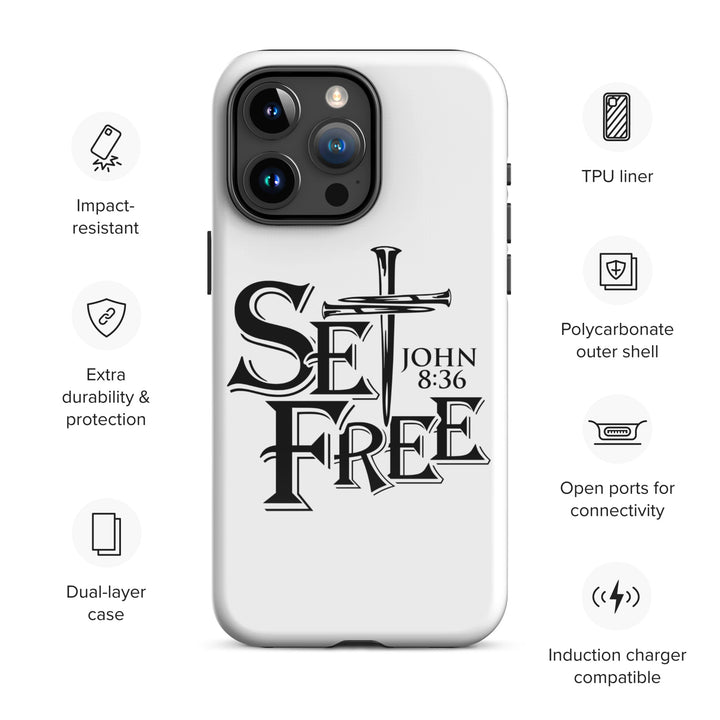 Christian Phone Case Set Free White for iPhone® iPhone® Phone Cases   