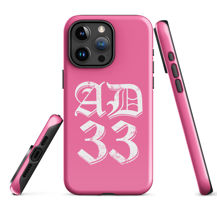 Christian Phone Case AD 33 Old English Pink for iPhone® iPhone® Phone Cases   