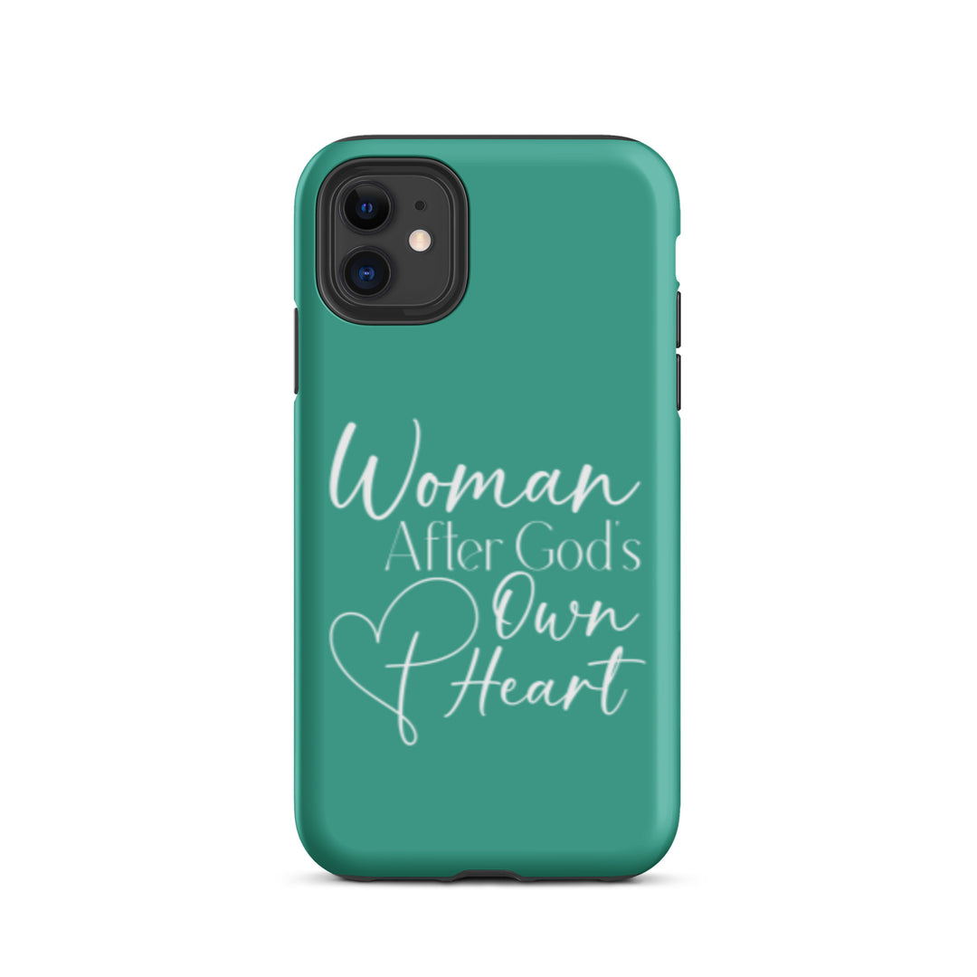 Christian Phone Case Woman After God's Heart for iPhone® iPhone® Phone Cases Matte iPhone 11 