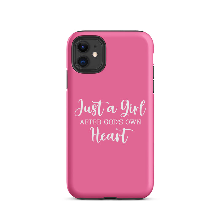 Christian Phone Case Girl After God's Heart for iPhone® iPhone® Phone Cases Matte iPhone 11 