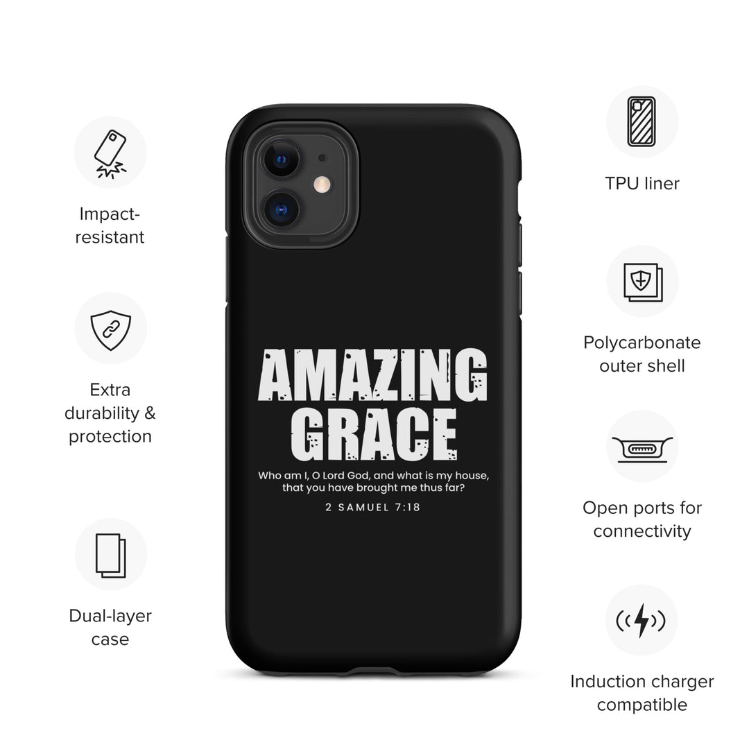 Christian Phone Case Amazing Grace for iPhone® iPhone® Phone Cases   