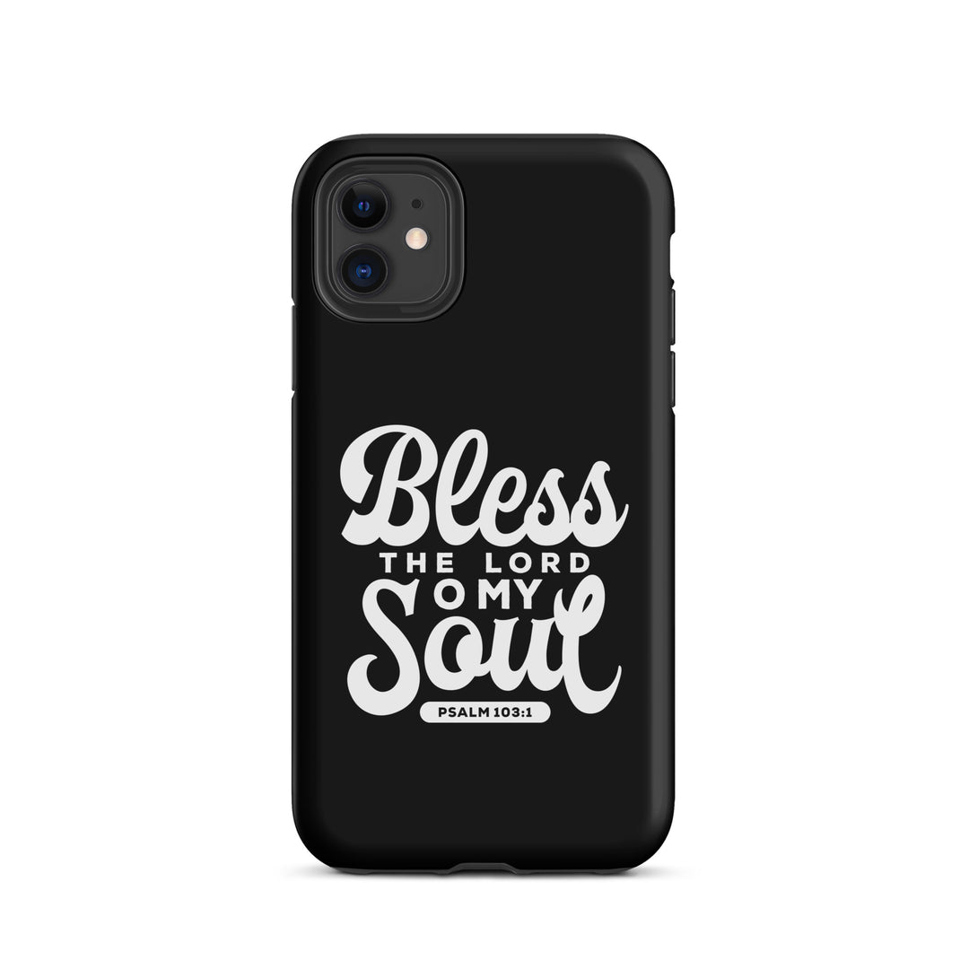 Christian Phone Case Bless The Lord Tough for iPhone® iPhone® Phone Cases Matte iPhone 11 