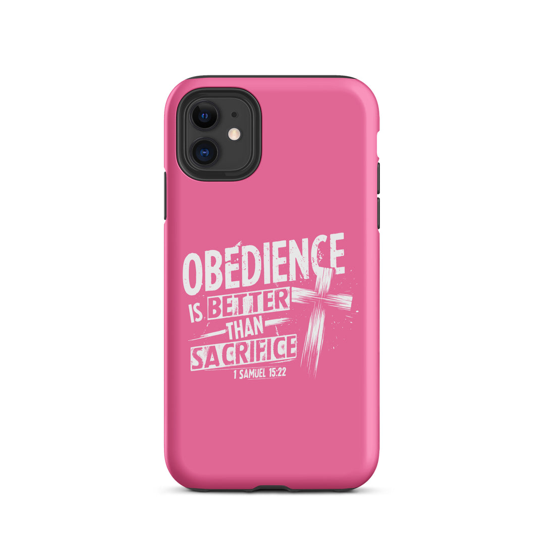 Christian Phone Case Obedience IS Better for iPhone® iPhone® Phone Cases Matte iPhone 11 