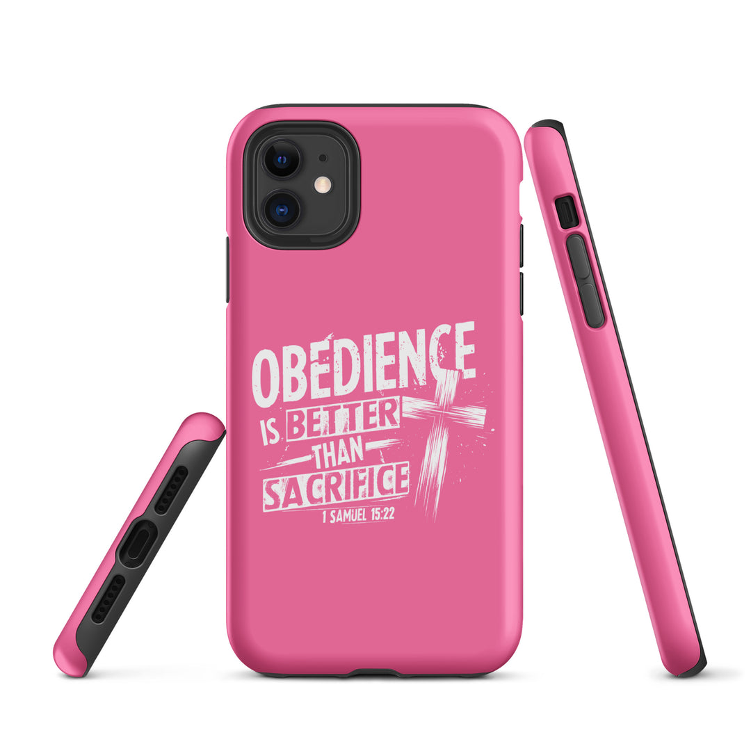 Christian Phone Case Obedience IS Better for iPhone® iPhone® Phone Cases   