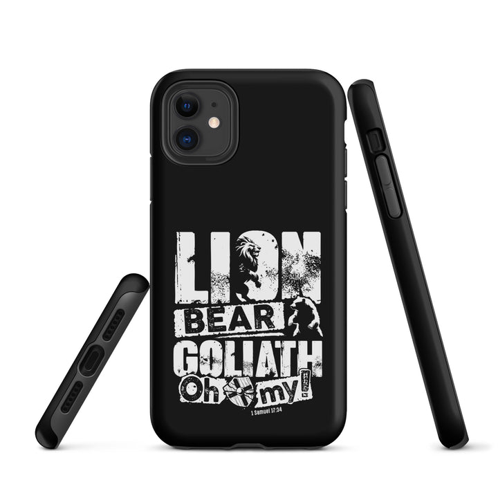 Christian Phone Case Lion Bear Goliath for iPhone® iPhone® Phone Cases   