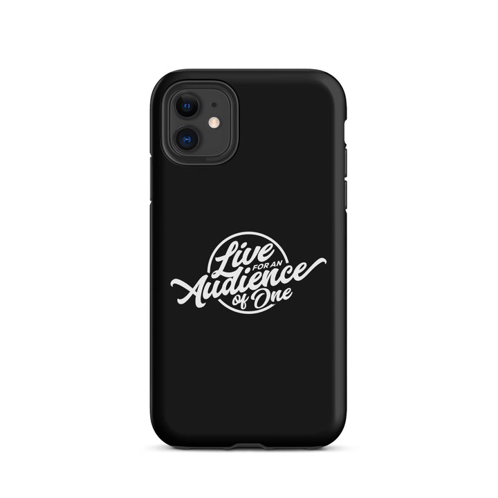 Christian Phone Case Audience of One Black for iPhone® iPhone® Phone Cases Matte iPhone 11 