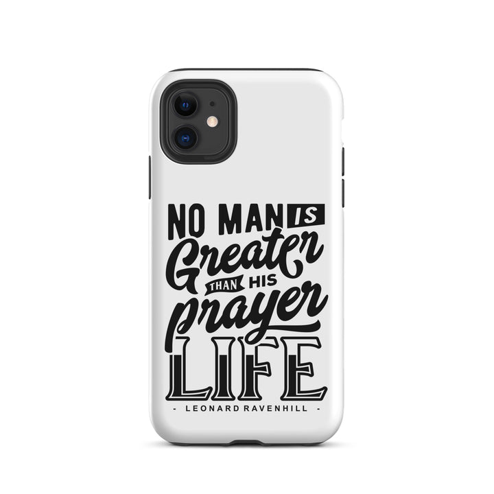 Christian Phone Case Prayer Life White for iPhone® iPhone® Phone Cases Matte iPhone 11 