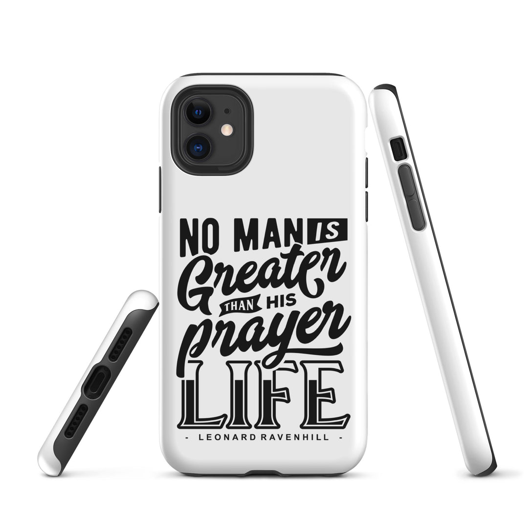 Christian Phone Case Prayer Life White for iPhone® iPhone® Phone Cases   