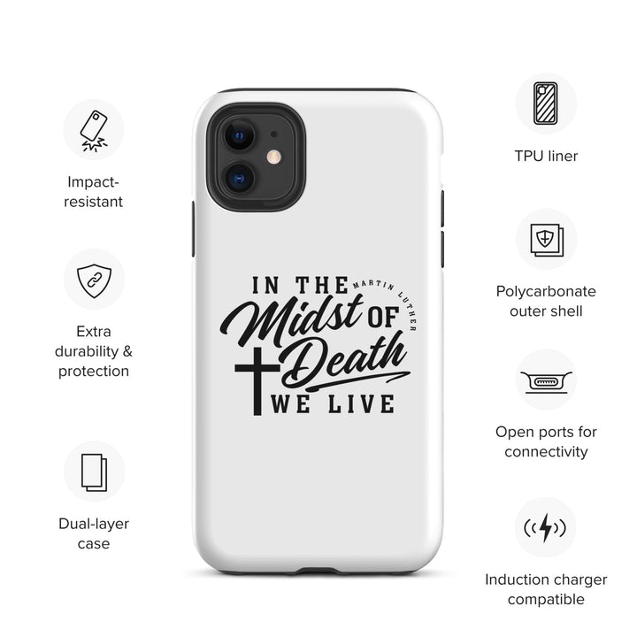 Christian Phone Case Midst of Death White for iPhone® iPhone® Phone Cases   