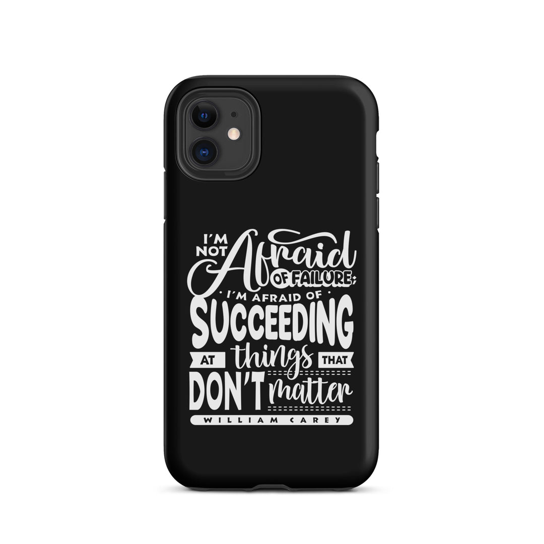 Christian Phone Case Things That Matter Black for iPhone® iPhone® Phone Cases Matte iPhone 11 