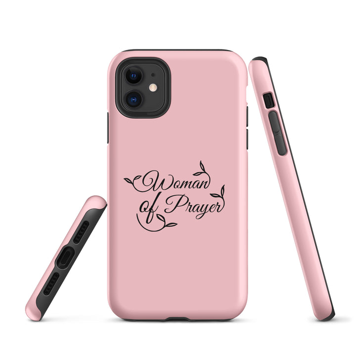 Christian Phone Case Woman of Prayer Pink for iPhone® iPhone® Phone Cases   