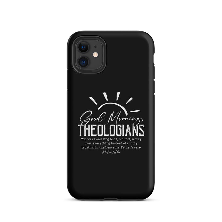 Christian Phone Case Luther's Theologians Black for iPhone® iPhone® Phone Cases Matte iPhone 11 