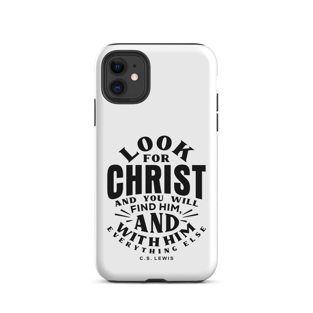 Christian Phone Case Look For Christ White for iPhone® iPhone® Phone Cases Matte iPhone 11 